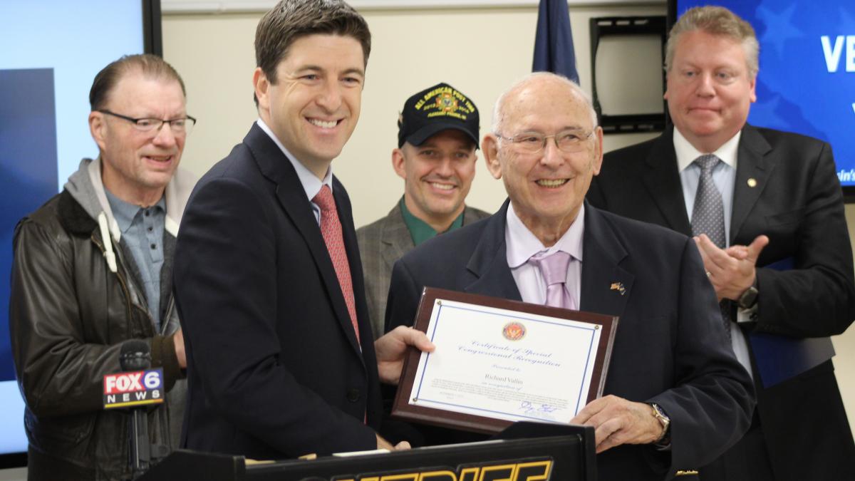 Steil Announces Racine Native as Wisconsin’s First Congressional District Veteran of the Year