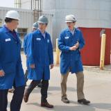 Representative Steil takes a tour