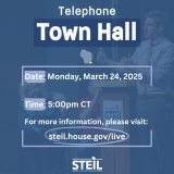 Steil to Hold Third Telephone Town Hall