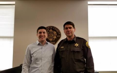 Rep. Steil met with Walworth County Sheriff Kurt Picknell in Elkhorn