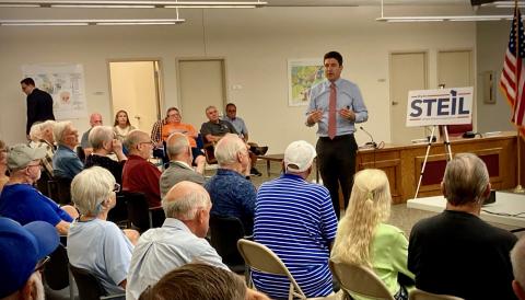 Steil holds listening session