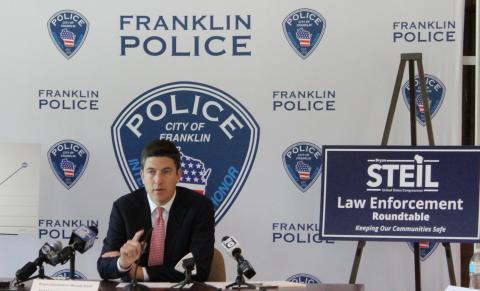 Steil at law enforcement roundtable