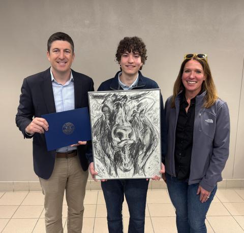 Steil Announces 2025 Congressional Art Competition Winner: Joshua Utley from Mount Pleasant